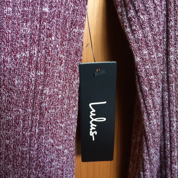 BNWT Lulus purple sweater dress - Picture 2 of 4